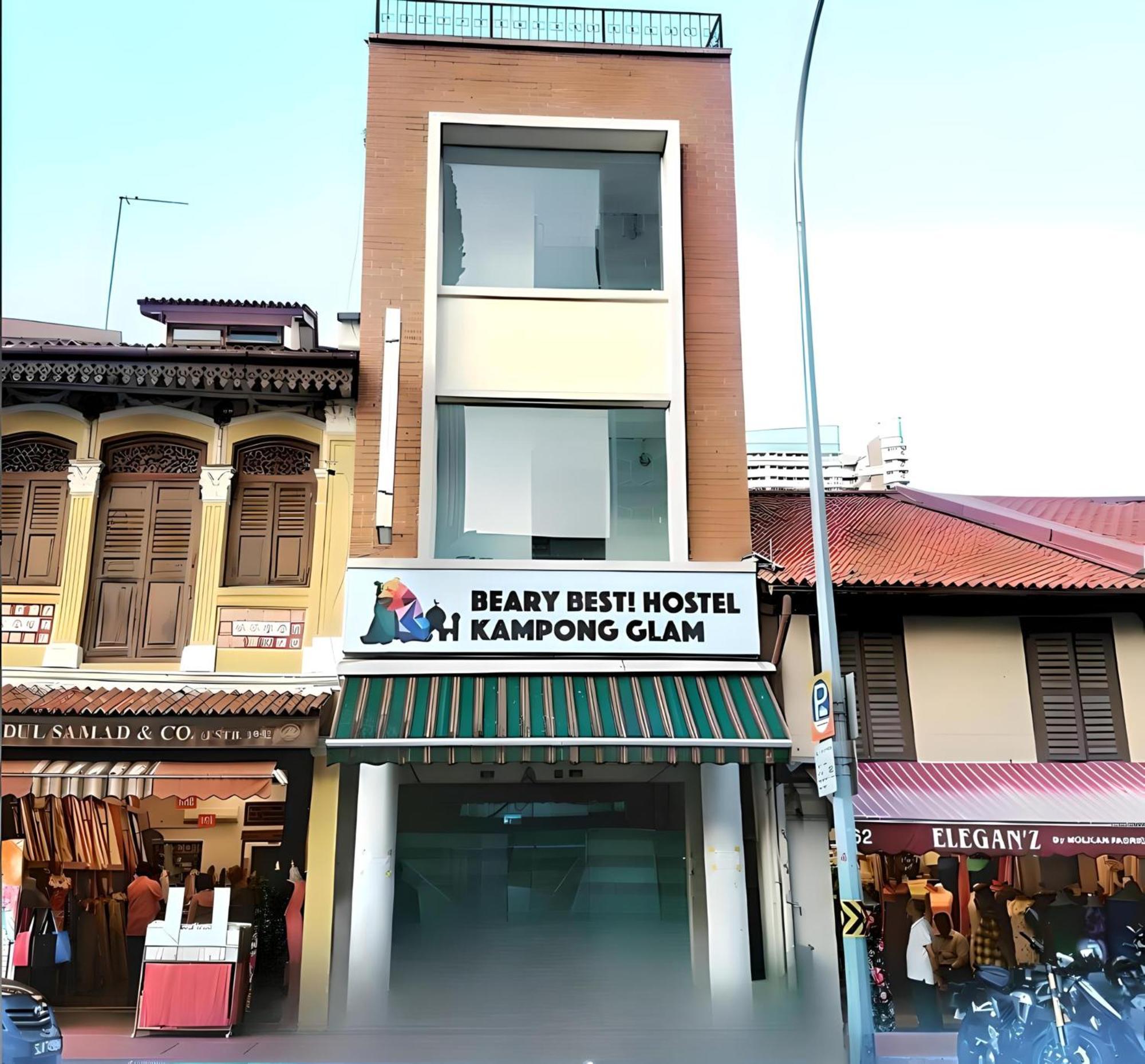 Beary Best! Hostel Kampong Glam Сингапур Екстериор снимка